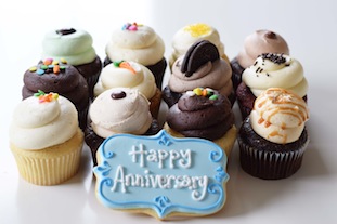 Anniversary Cupcake